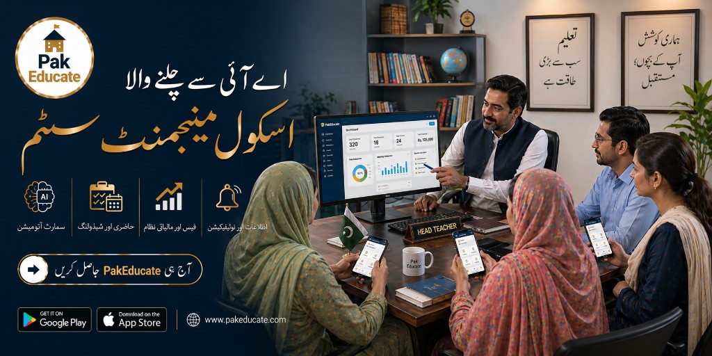 PakEducate - AI powered school management system